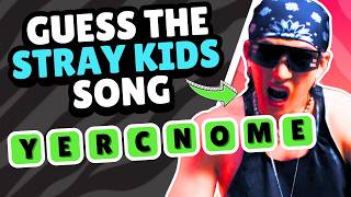 STRAY KIDS WORD SCRAMBLE QUIZ | Unscramble The Song Titles | 2025