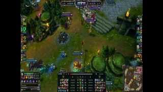 League of Legends - AD Thresh PENTAKILL! (unofficial)