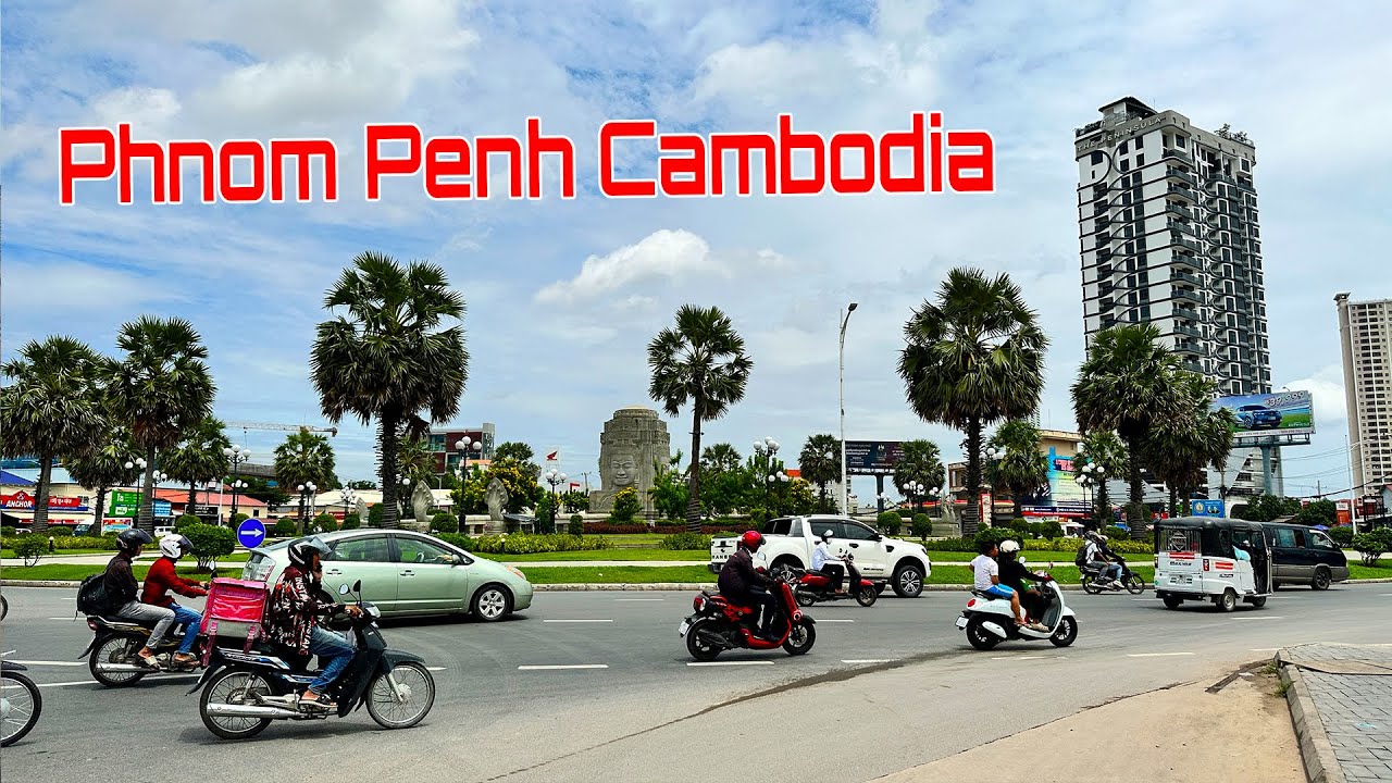 Japan Chinese Cambodia Friendship Bridge Chroy Changvar Street Touring 2023