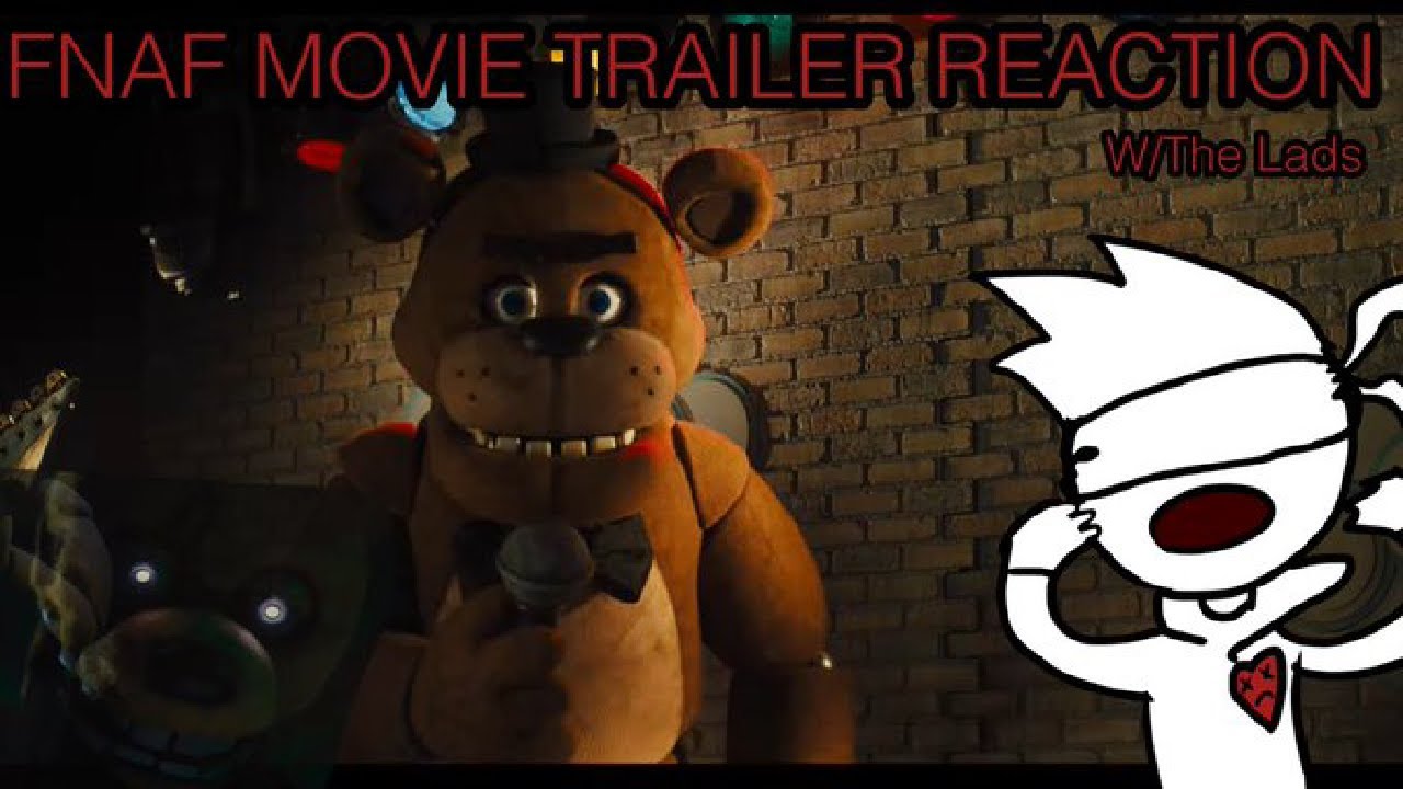This Looks Amazing! - NEW FNAF Movie Trailer Reaction w/ The lads ...