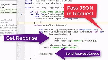 JSON Request In Kotlin using Volley || Volley In Kotlin || Ex. login in kotlin|| IN HINDI (ENG sub)