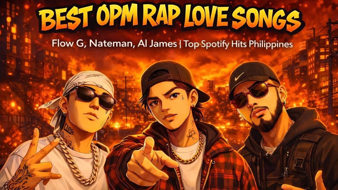 Best OPM Rap Love Songs 2026 ️🎧 Flow G, Nateman, Al James | Top Spotify Hits Philippines