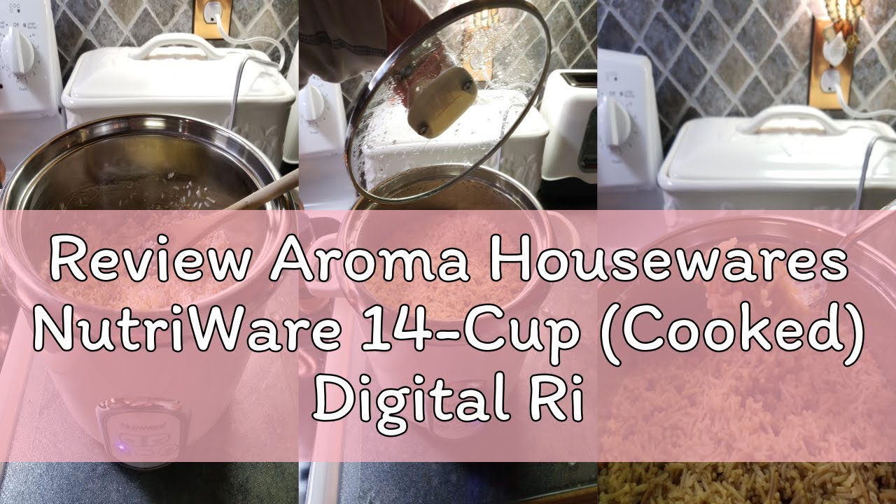 Review Aroma Housewares NutriWare 14-Cup (Cooked) Digital Rice