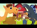 Alice the camel vs We're Going On a Godzilla hunt vs Old MacDoland vs Hickroy Dickory Mammoth Songs