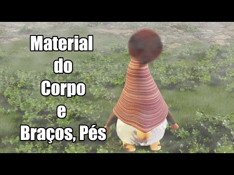 Blender 5- Textura Roupas Pele. Vamos, com esse vídeo, finalizar a colocação de texturas e materiais