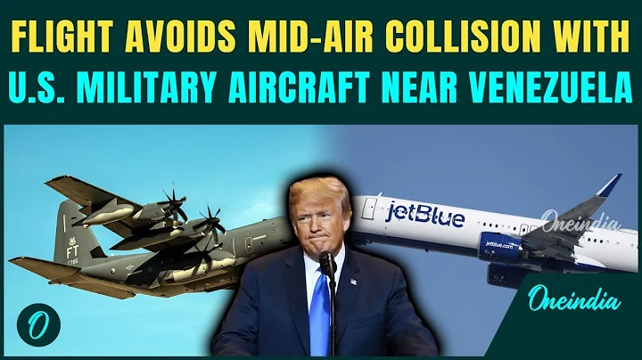 BREAKING: U.S AIR FORCE JET - JetBlue Plane SHOCKING Mid-Air Collision Near Venezuela Averted| VIDEO