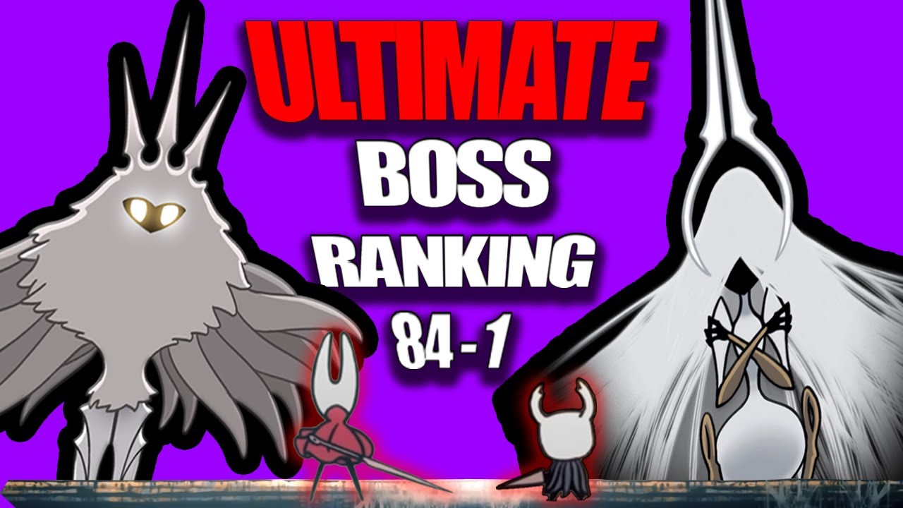 Я оценил боссов Hollow Knight и Silksong по сложности