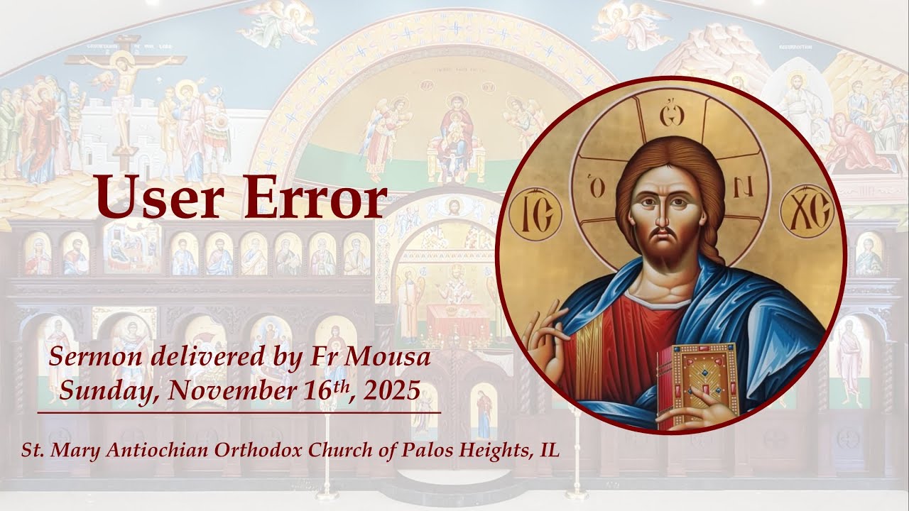 Ошибка пользователя