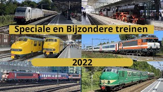 Speciale en Bijzondere treinen van 2022!