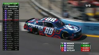 FIRST ROUND QUALIFYING FINISH(GROUP A) - 2024 THE LOOP 110 NASCAR XFINITY SERIES CHICAGO