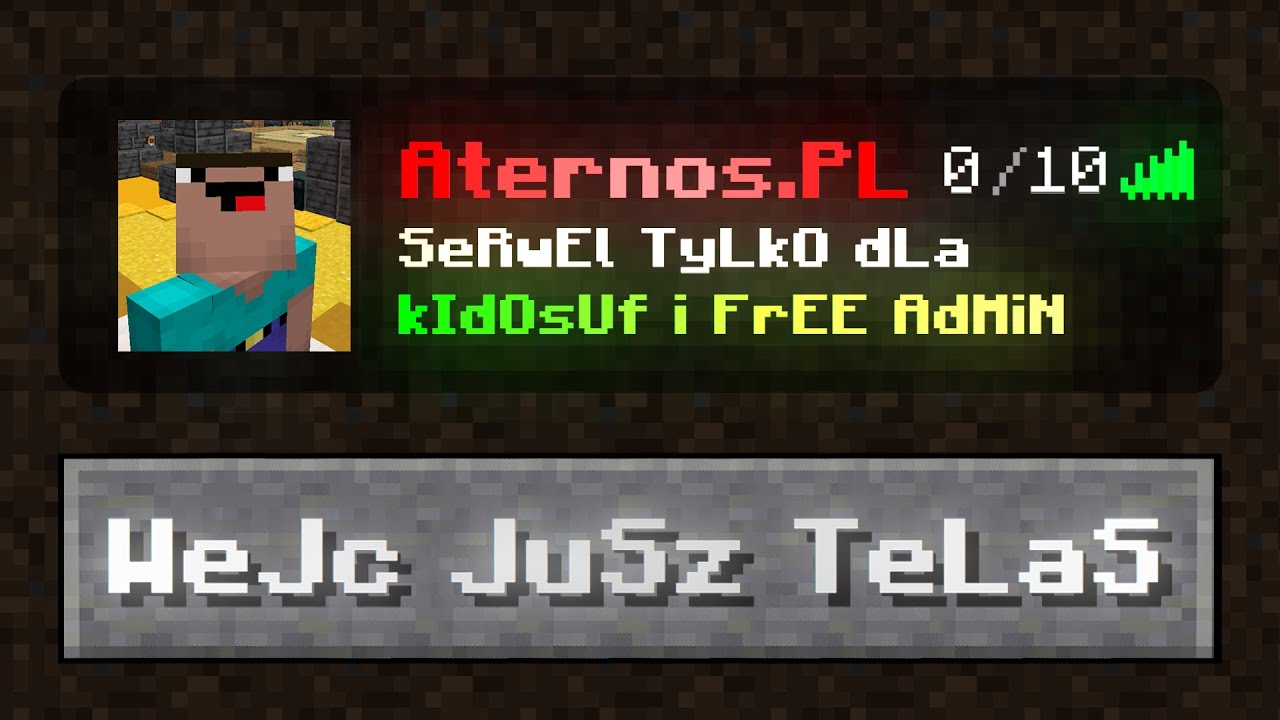 NAJGORSZA PODRÓBKA MOJEGO SERWERA!