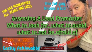 Ram Promaster  How to assess a used Promaster. Common pattern failures. What to look for.