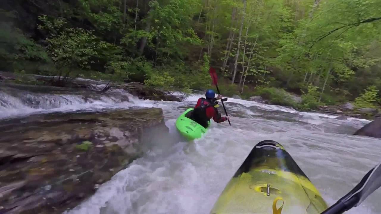Kayaking Upper Glade Creek in West Virginia Level 2.1 YouTube
