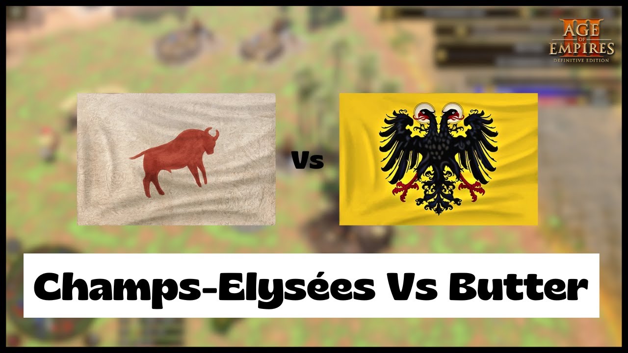 Age of Empires 3- Lakota Vs Germany | [바이코딘] Champs-Elysées Vs Butter | Aoe3 DE | 1v1 Pro Game | 4K