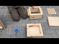 Japonský úl, kompletace nástavku, Japanese bee hive