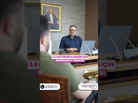 TIROID DE 3.5 cm PAPİLLER KANSERİN KRIYOABLASYON LA TEDAVİSİ