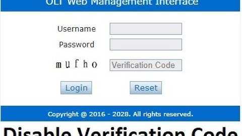 How to Disable Verification code in VSOL OLT | OLT Verification Code Disable