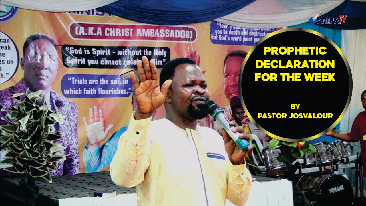 PROPHETIC DECLARATION FOR THE WEEK (OUR WEEK OF FAVOUR) - YouTube