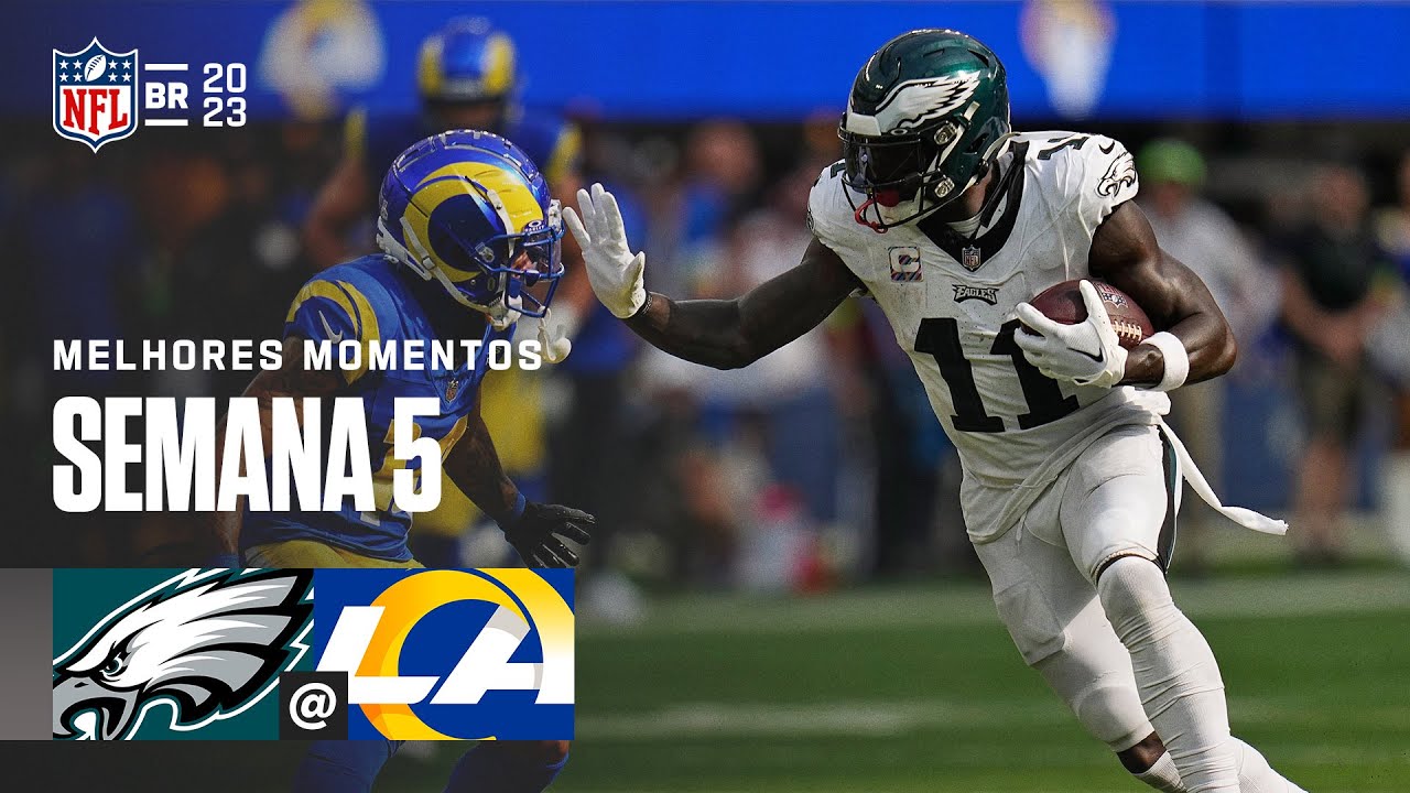 LA RAMS X Philadelphia EAGLES, Melhores Momentos