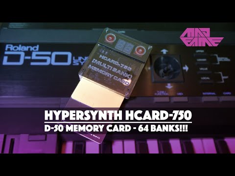 HCARD 750 | Roland D-50 Memory Card