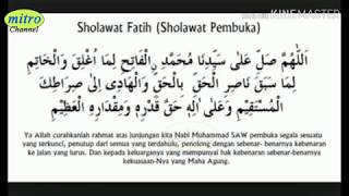 Suara Merdu Sholawat Fatih