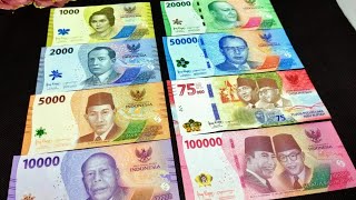 INDONESIAN Money / Indonesia Currency Bank note / Review Mata Uang Indonesia Rupiah IDR