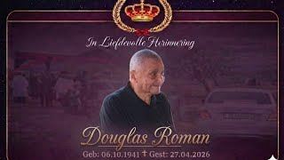 Grafdiens van wyle Douglas Roman te Robertson