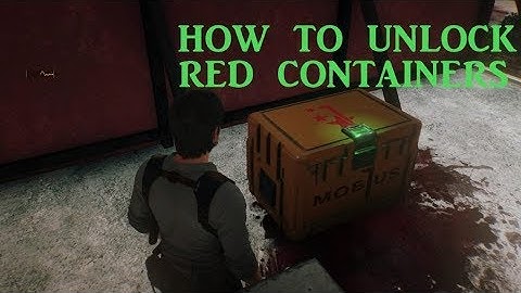 The Evil Within 2 - How To Unlock I Open Red Containers