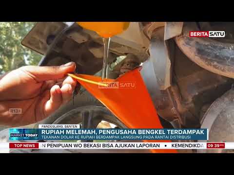 Kurs Dollar Sentuh Rp17.700, Pelaku Bengkel Motor Menjerit - Investor Daily TV