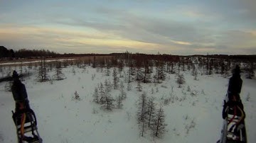 OpenPilot Copter Control Board Flying Over Mer Bleue Bog with Quadcopter