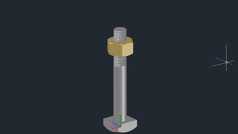 Nut and Bolt 3D Assembly in AutoCAD in Hindi | Complete 3D Modeling Tutorial
