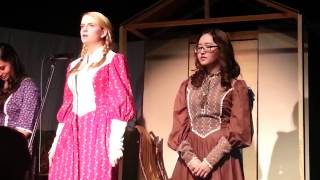 Ado Annie & Will in LCA's OKLAHOMA