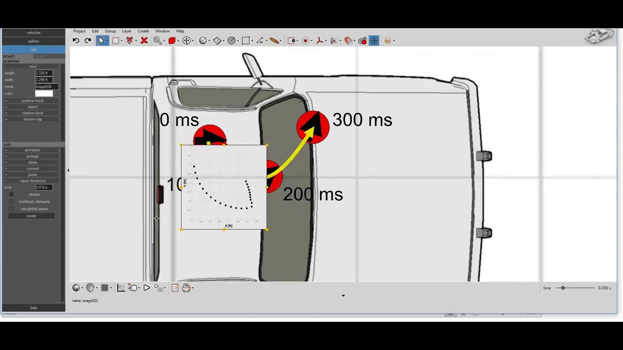 Virtual CRASH | Graphing Head Position - YouTube