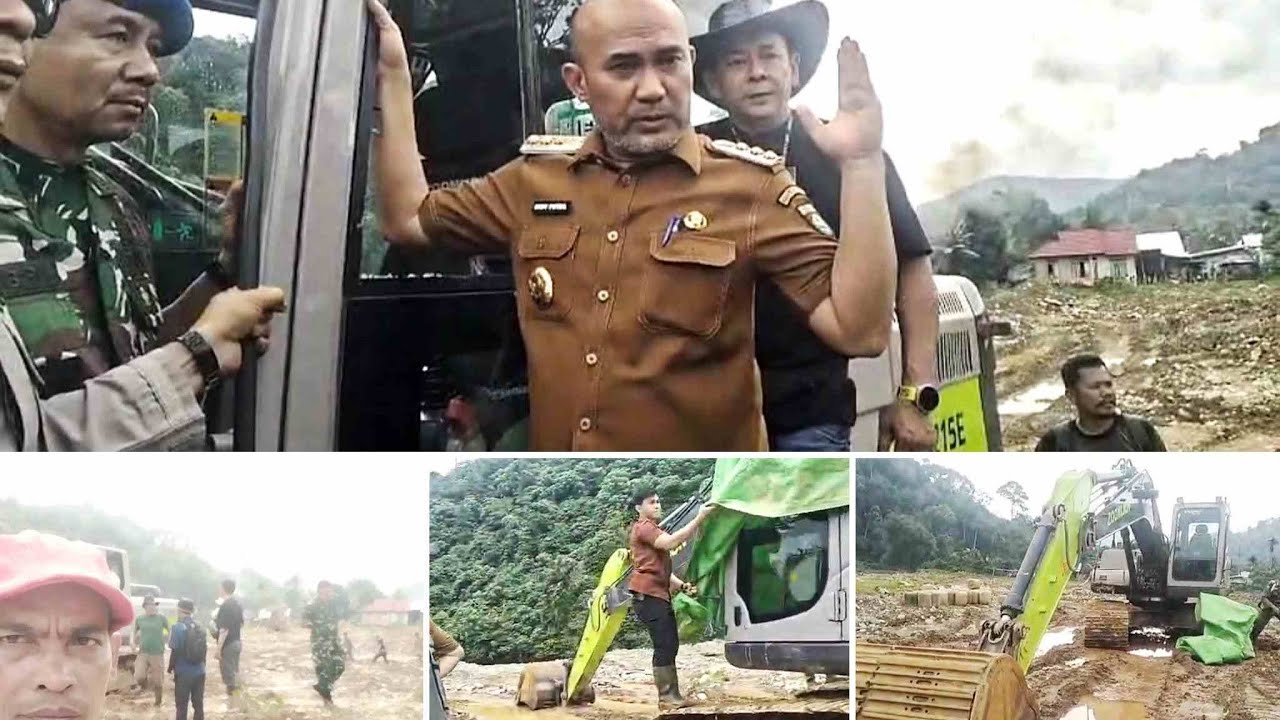 New vidBupati Bungo Pimpin Razia dan Babat Habis Alat Berat Perusak Sungai Rantau Pandan Bahtin III Ulueo