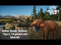 Planet Zoo - Indian Jungle Habitat with Bengal Tiger, Gharials, and Indian Elephants - Sombat Zoo