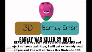 Barney Error 13 (3DS)