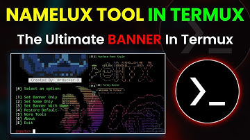 How To Install And Use NameLuX Tool In termux | By Technolex