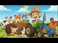 Monkey Funny Fixes Tractor and Plows Beet Field - Farm Work | MonKey Cartoon 🐒