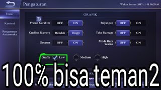 Cara menerangkan GRAFIK MOBILE LEGEND 100℅bisa screenshot 3