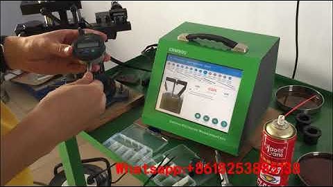 CRM900 Common Rail Injector stroke measuring system