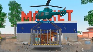 School Party Craft 🏫 | NEW Helicopter & Dinosaur Transport Update! 🚁🦖🔥 screenshot 3