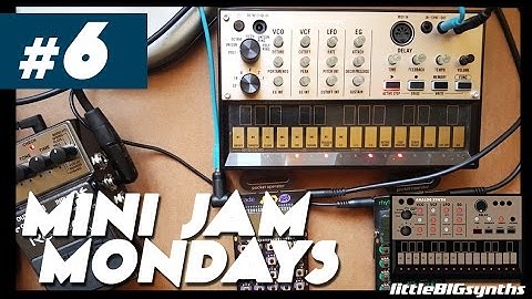 Mini Jam Monday #6 | Korg Volca Keys and Teenage Engineering Pocket Operators - PO12 & PO20