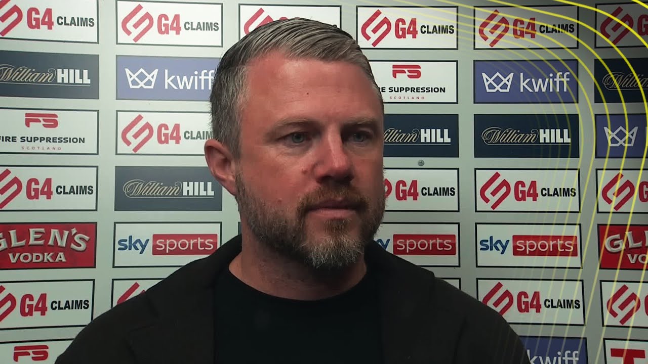 Aberdeen boss Jimmy Thelin gives post-match thoughts following 2-0 loss to Motherwell