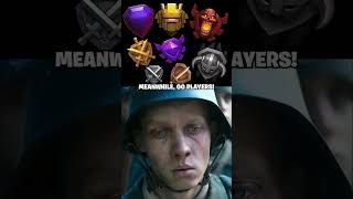 Reality 💔 #clashofclans #memes #coc #viral #supercell #shorts