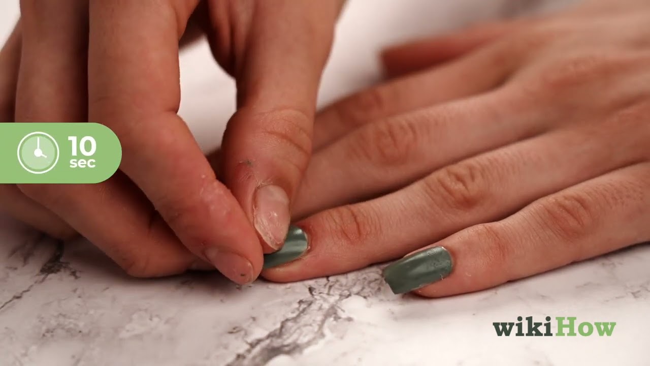 3 Ways to Remove Nail Glue from Nails - wikiHow