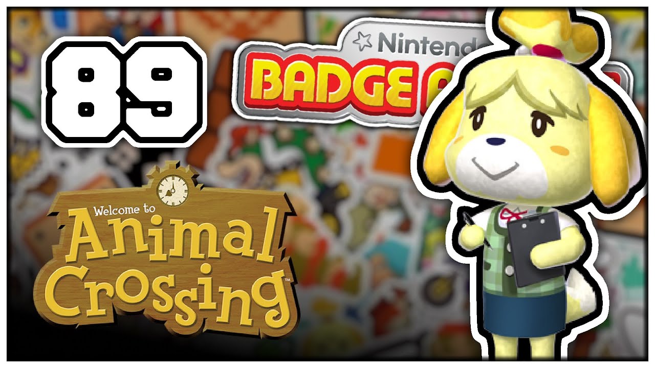 Nintendo Badge Arcade Part 89 Animal Crossing! (Nintendo 3DS
