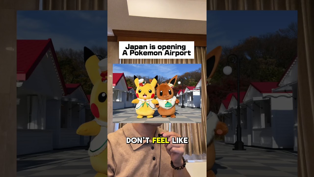 Japan is opening a pokemon airpot