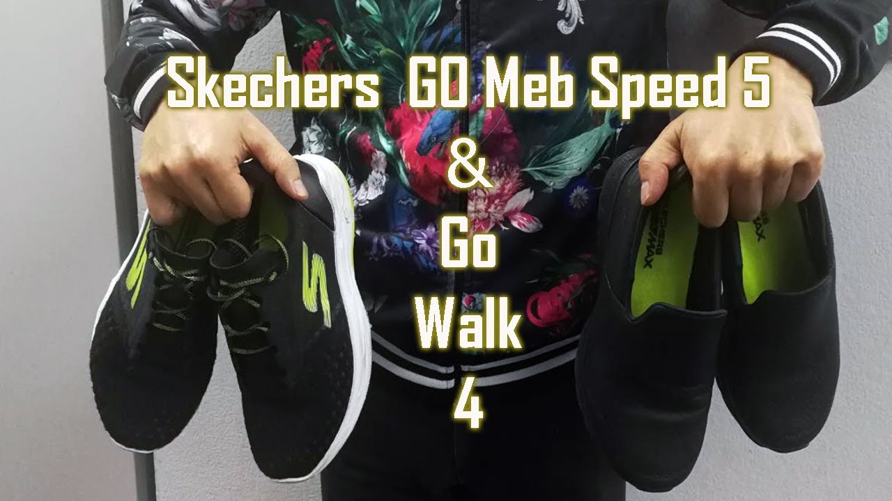 รีวิว Skechers Go walk 4 [Reviews by Jeffy] - YouTube