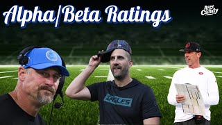 NFL Head Coaches (NFC) Alpha/Beta rankings with Marcus Johnson