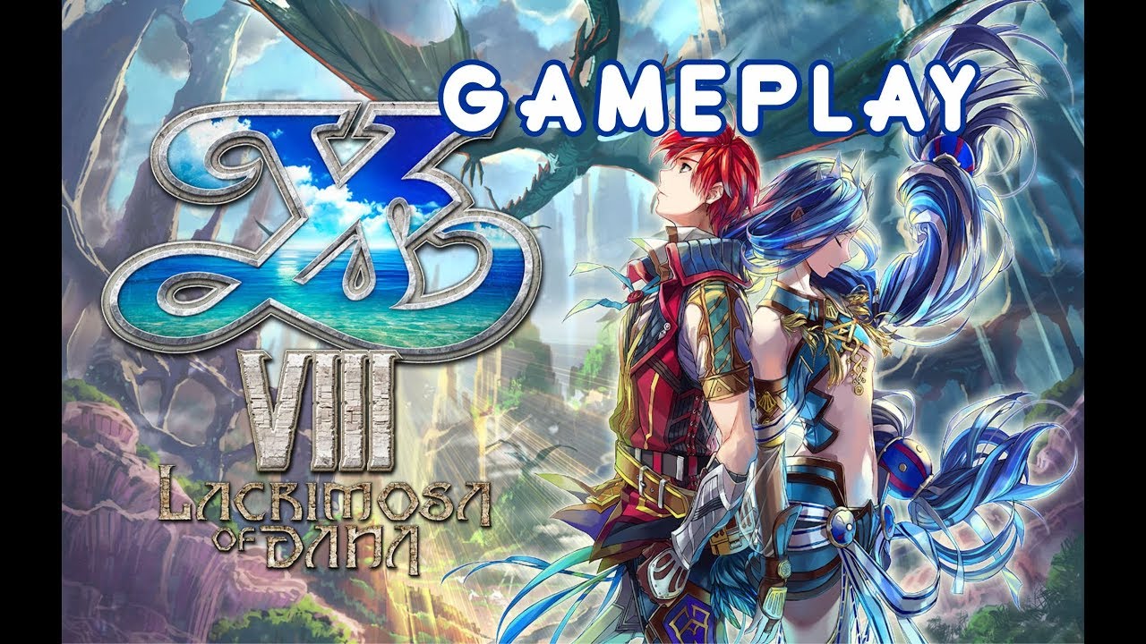 Ys VIII -Lacrimosa of DANA- Laspisus Boss Fight (Hard Mode) sony interactive entertainment europe limited